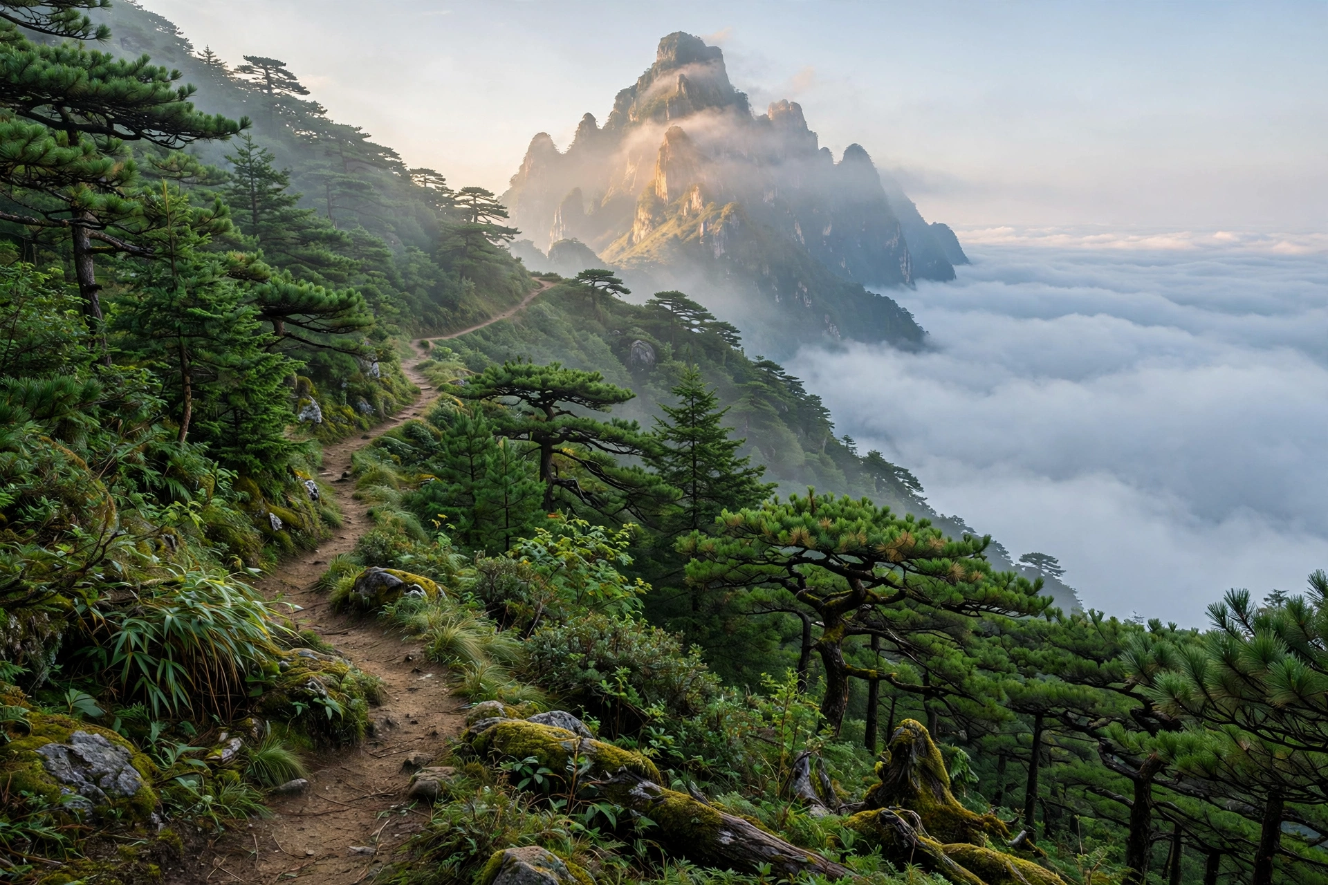 大别山主峰景区徒步:新手也能走的观景线路
